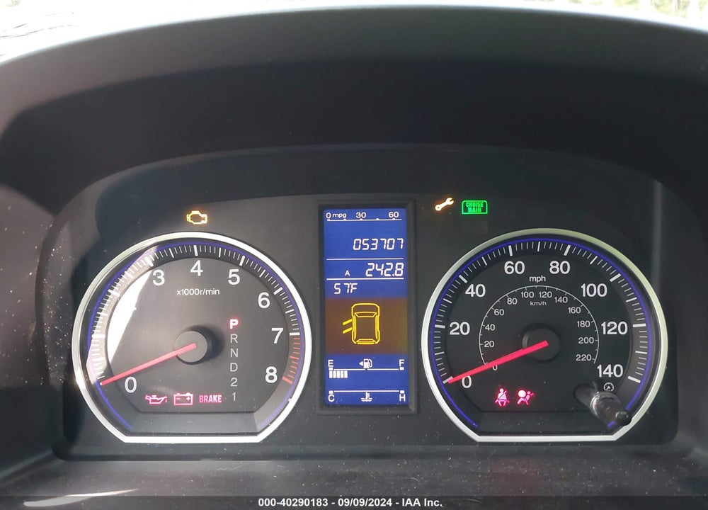 2011 HONDA CR-V EX-L VIN: 5J6RE3H71BL039770