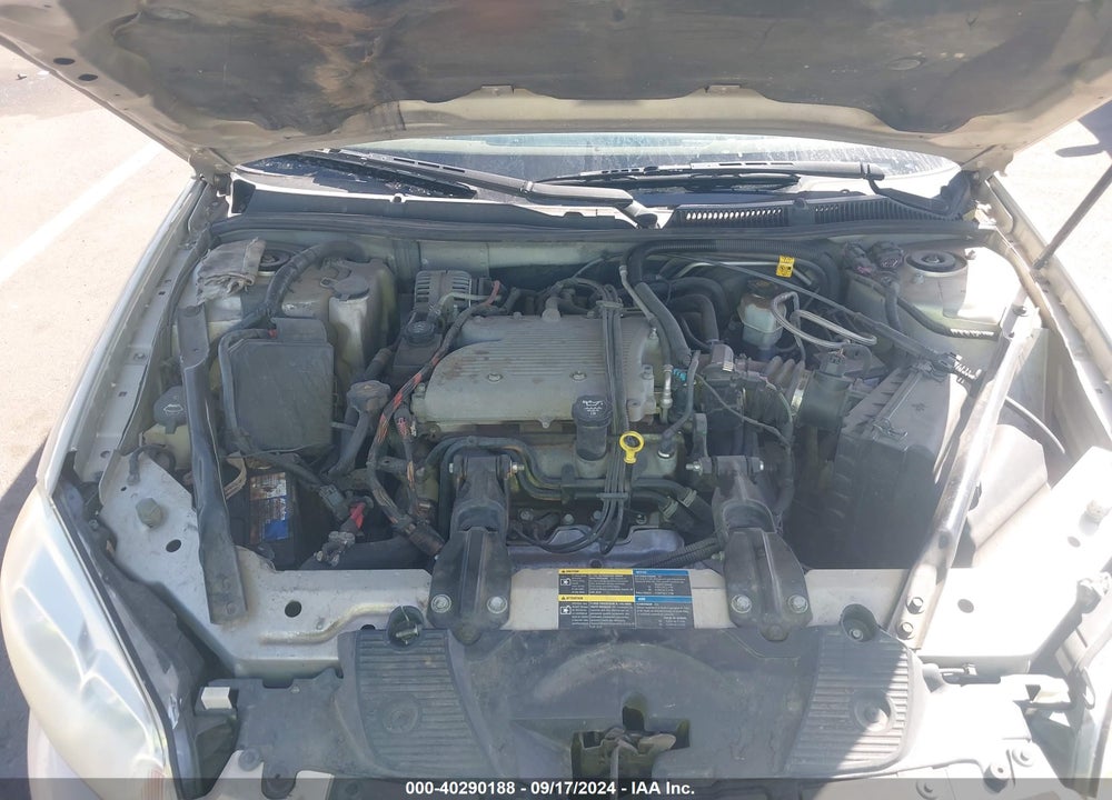 2008 CHEVROLET IMPALA LT VIN: 2G1WT58K589186519