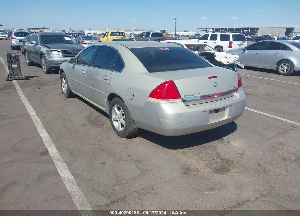 2008 CHEVROLET IMPALA LT VIN: 2G1WT58K589186519