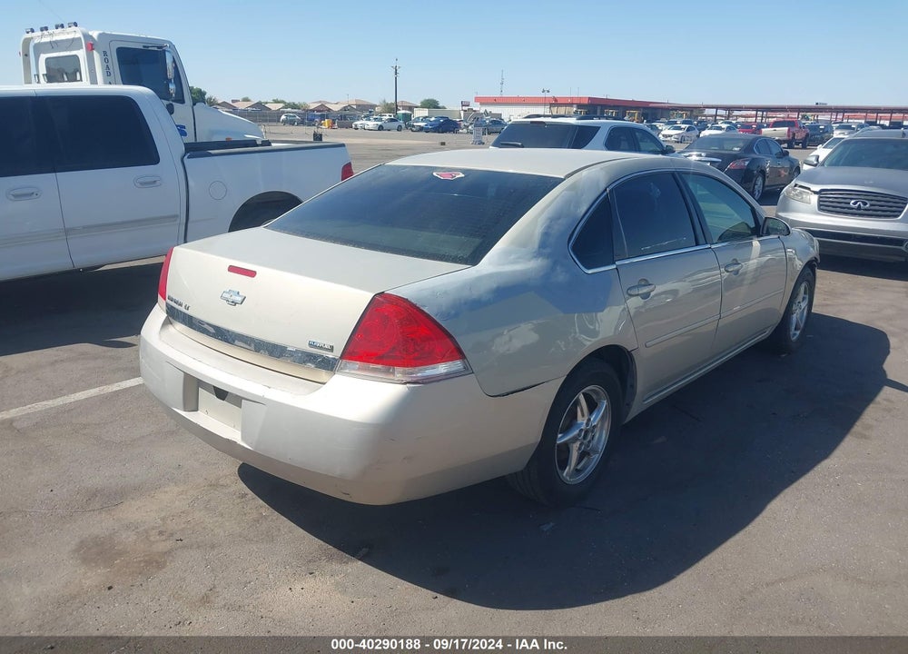 2008 CHEVROLET IMPALA LT VIN: 2G1WT58K589186519