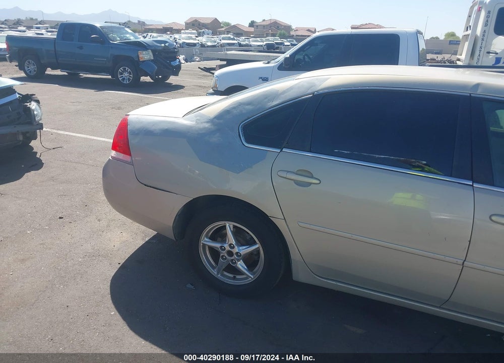 2008 CHEVROLET IMPALA LT VIN: 2G1WT58K589186519