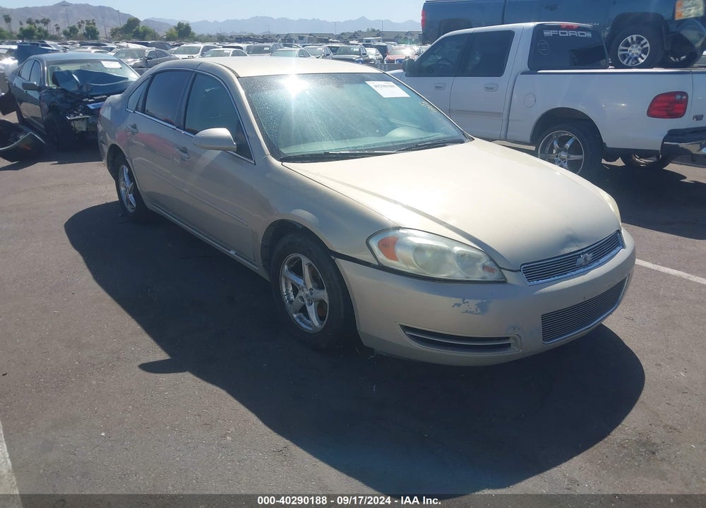 2008 CHEVROLET IMPALA LT VIN: 2G1WT58K589186519