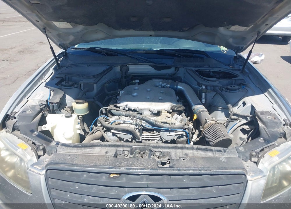 2005 INFINITI FX35 VIN: JNRAS08U65X102648