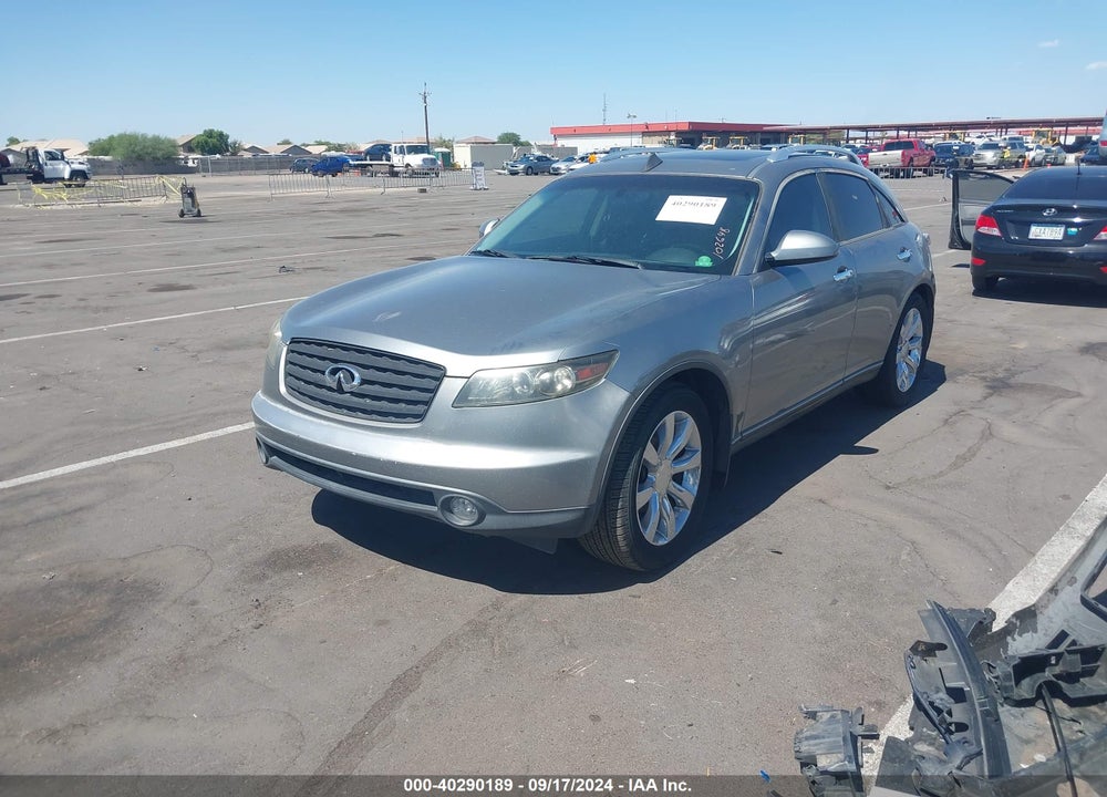 2005 INFINITI FX35 VIN: JNRAS08U65X102648