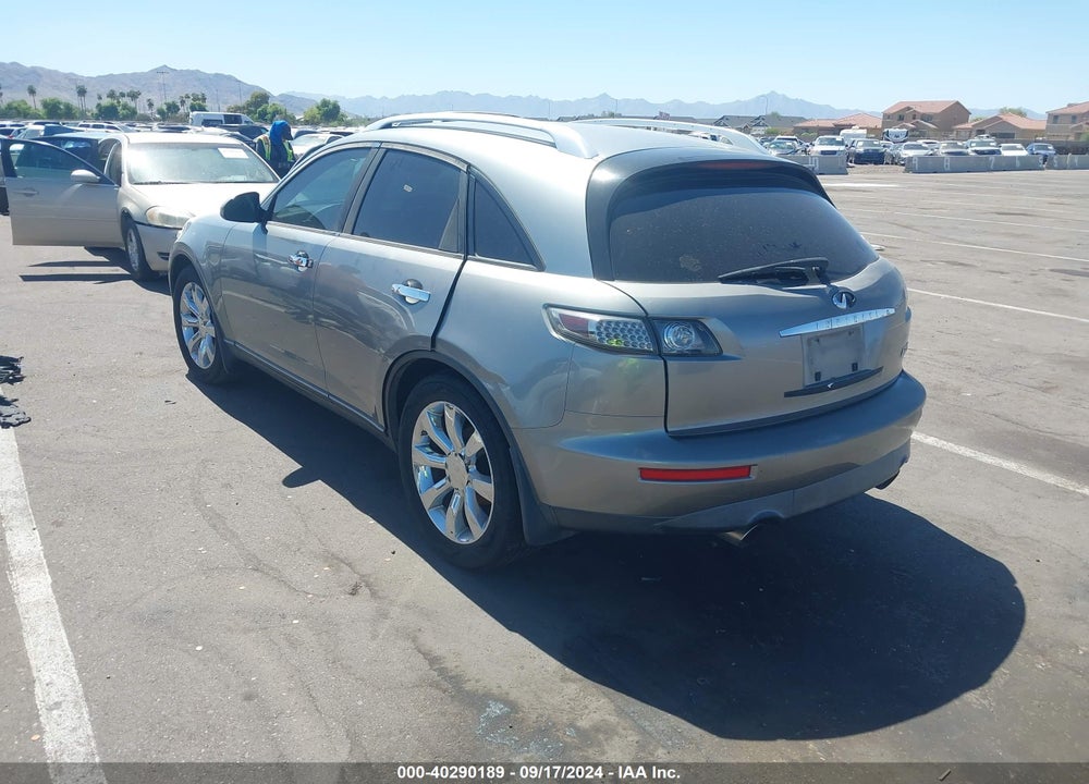 2005 INFINITI FX35 VIN: JNRAS08U65X102648