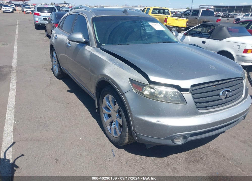 2005 INFINITI FX35 VIN: JNRAS08U65X102648