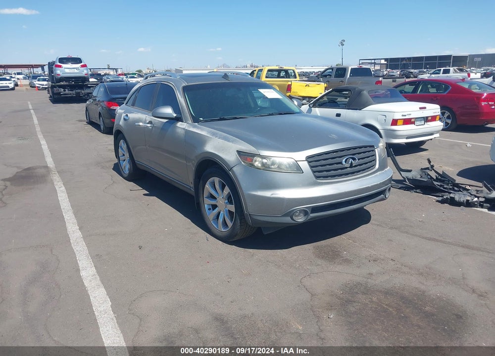 2005 INFINITI FX35 VIN: JNRAS08U65X102648