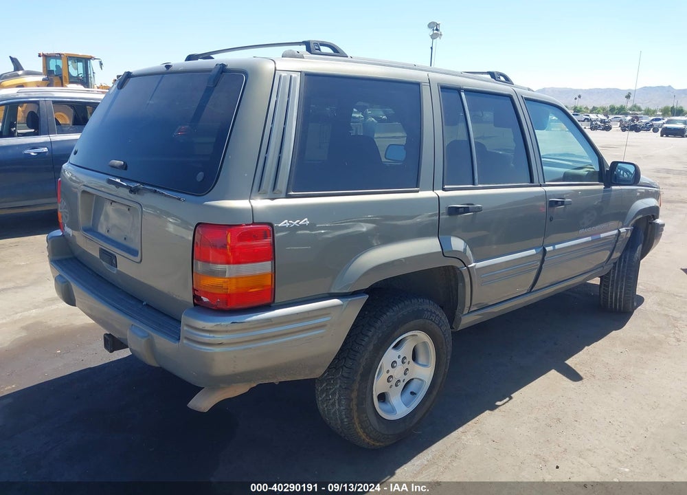 1998 JEEP GRAND CHEROKEE LAREDO VIN: 1J4GZ48S7WC292796