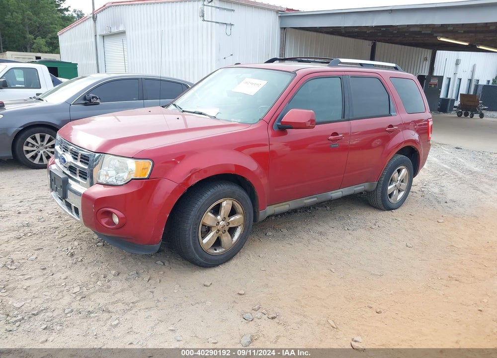 2012 FORD ESCAPE LIMITED VIN: 1FMCU0EG5CKB78062