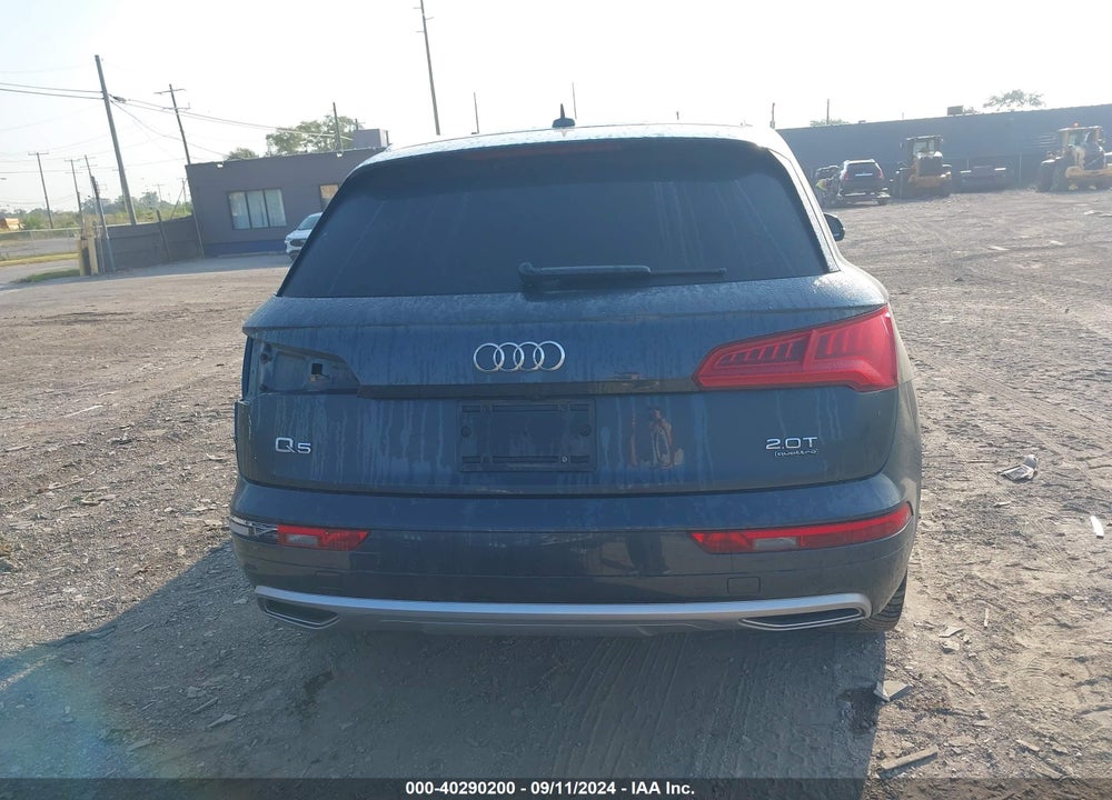 2018 AUDI Q5 2.0T PREMIUM VIN: WA1BNAFY9J2011026