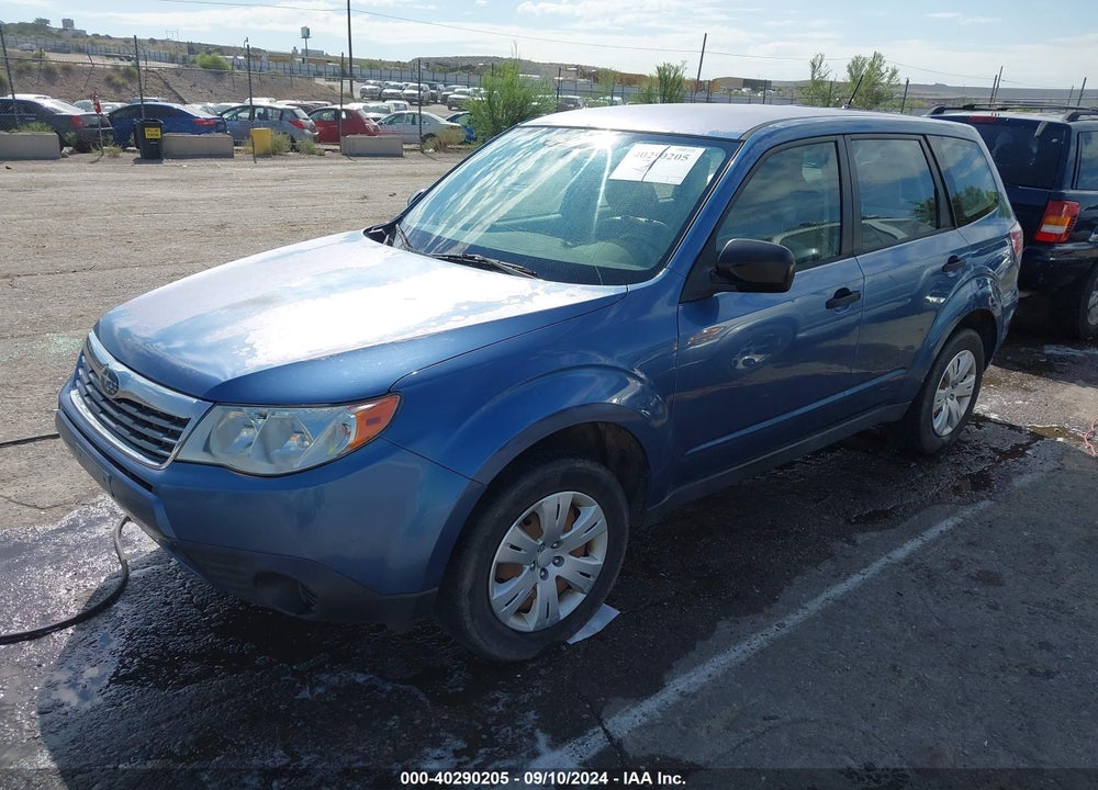 2010 SUBARU FORESTER 2.5X VIN: JF2SH6AC2AH745303