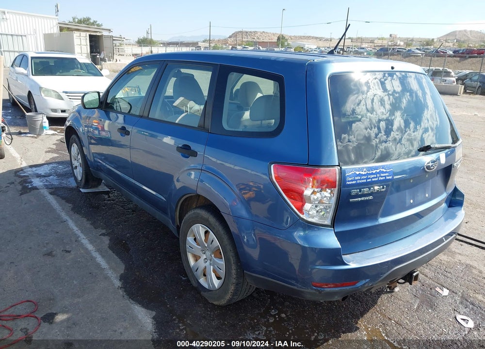 2010 SUBARU FORESTER 2.5X VIN: JF2SH6AC2AH745303