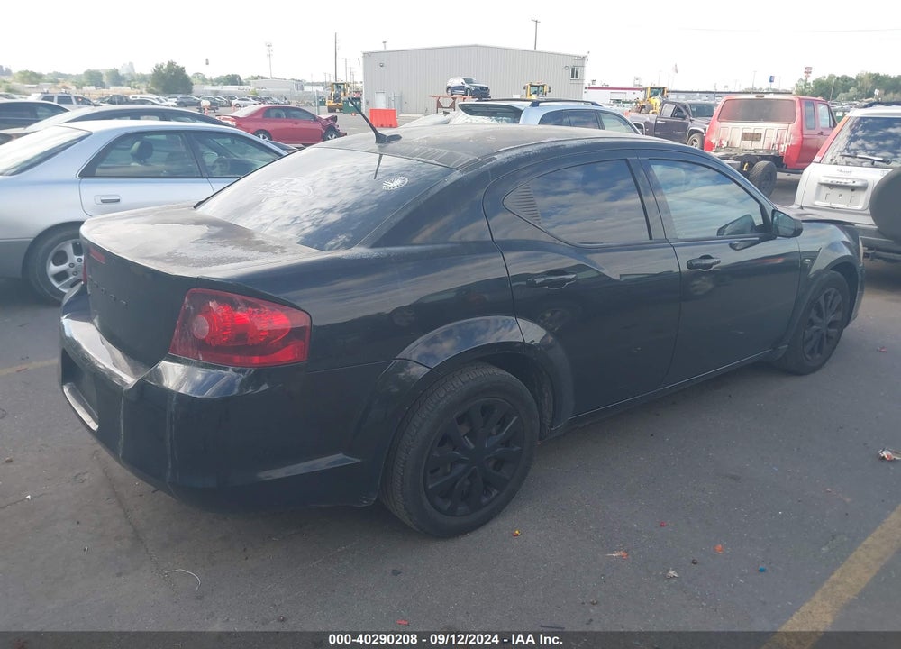 2014 DODGE AVENGER SE VIN: 1C3CDZAB9EN228793