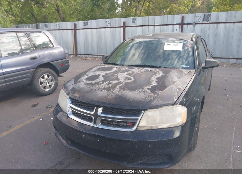 2014 DODGE AVENGER SE VIN: 1C3CDZAB9EN228793