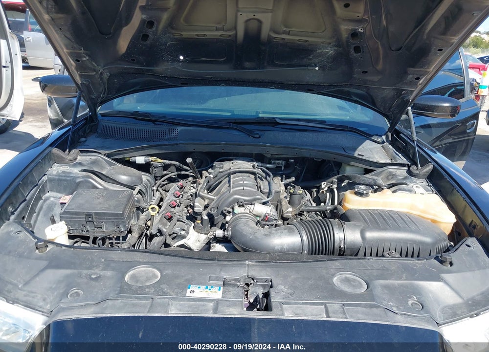 2014 DODGE CHARGER POLICE VIN: 2C3CDXAT4EH150803