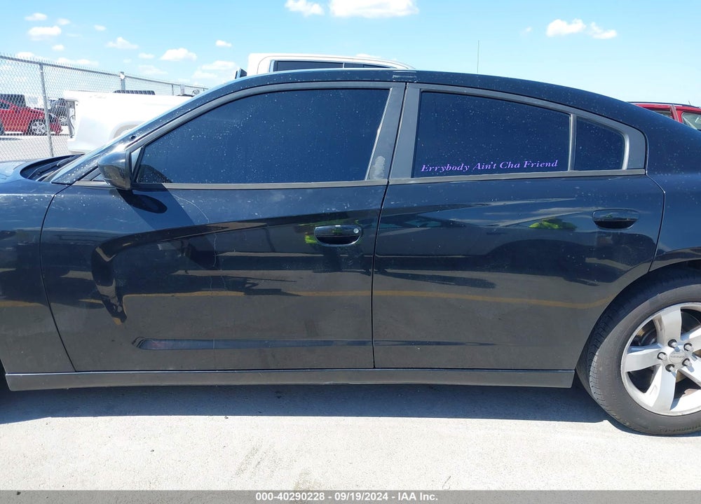 2014 DODGE CHARGER POLICE VIN: 2C3CDXAT4EH150803