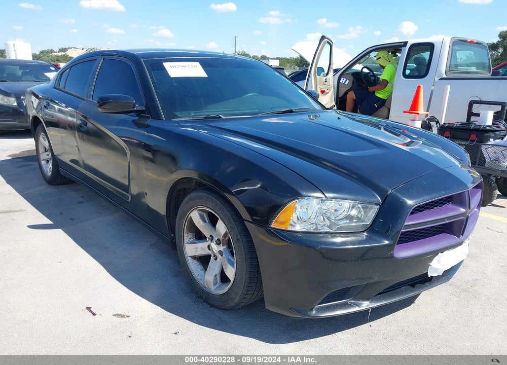 2014 DODGE CHARGER POLICE VIN: 2C3CDXAT4EH150803