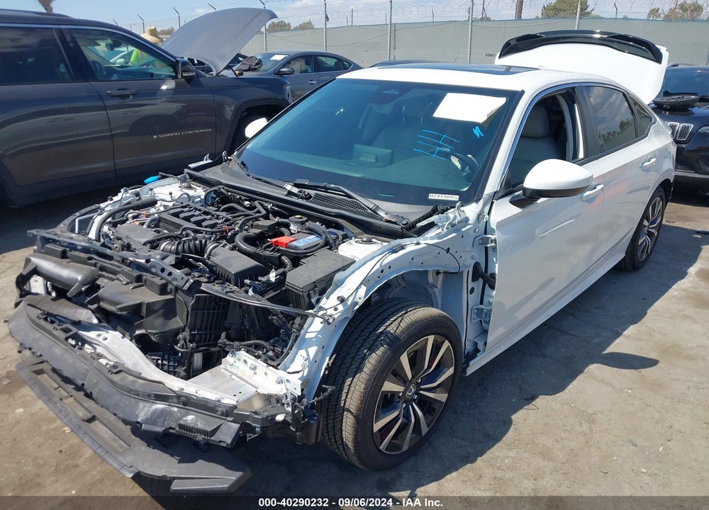 2024 HONDA CIVIC EX VIN: 2HGFE1F70RH314196