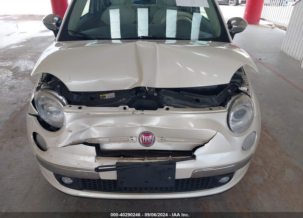 2013 FIAT 500 LOUNGE VIN: 3C3CFFCR6DT737368
