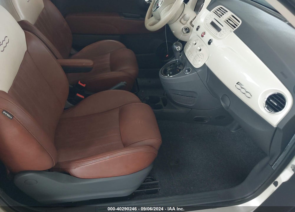 2013 FIAT 500 LOUNGE VIN: 3C3CFFCR6DT737368