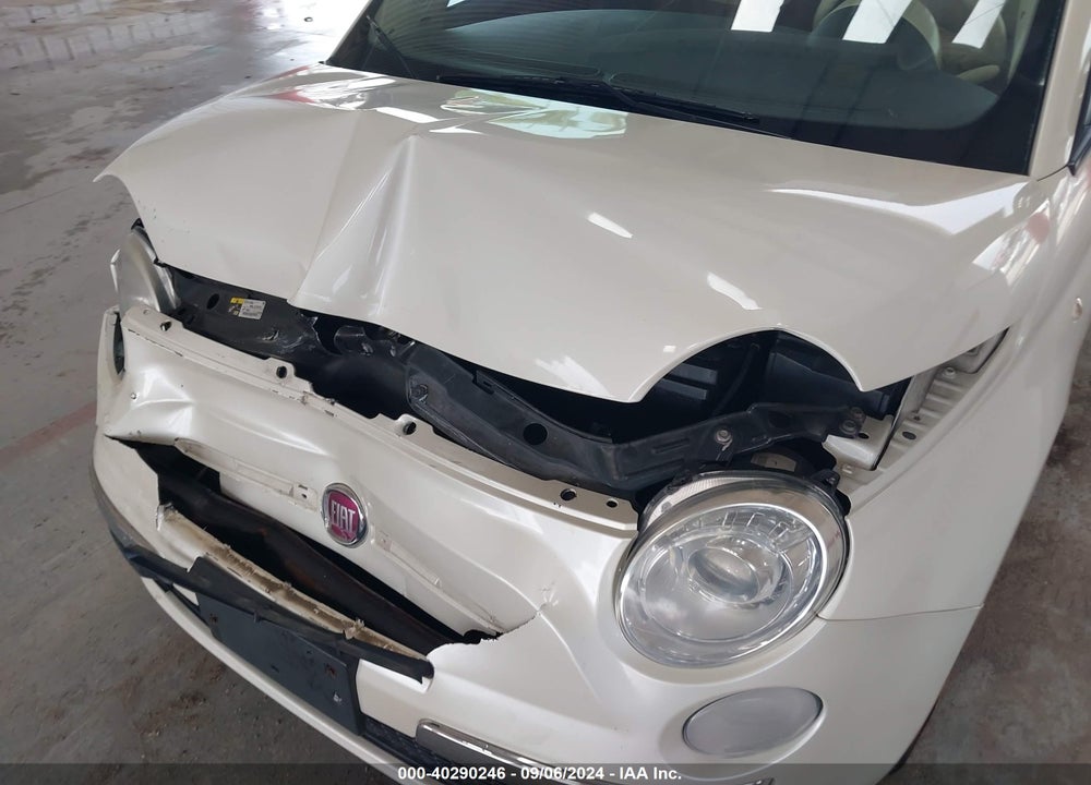 2013 FIAT 500 LOUNGE VIN: 3C3CFFCR6DT737368