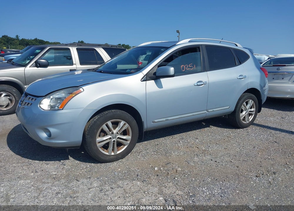 2013 NISSAN ROGUE VIN: JN8AS5MV6DW126632