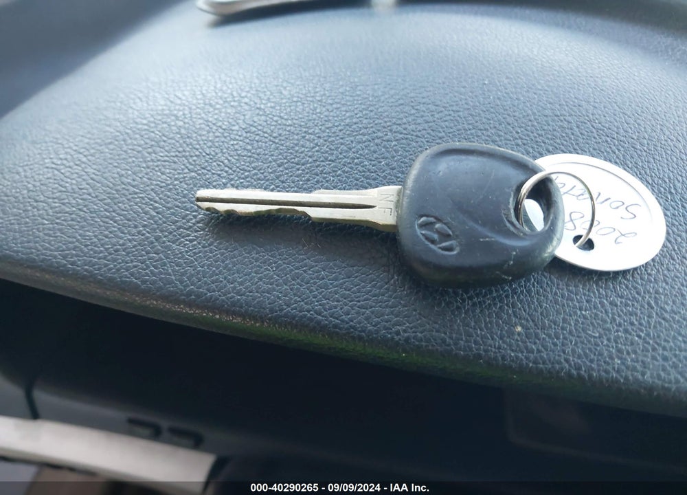 2008 HYUNDAI SONATA GLS VIN: 5NPET46C98H378676