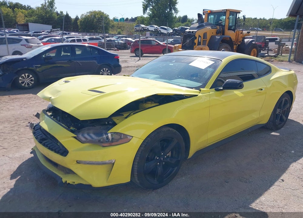 2021 FORD MUSTANG ECOBOOST FASTBACK VIN: 1FA6P8TH5M5110353