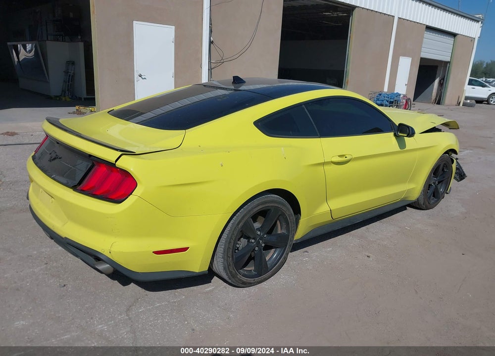 2021 FORD MUSTANG ECOBOOST FASTBACK VIN: 1FA6P8TH5M5110353