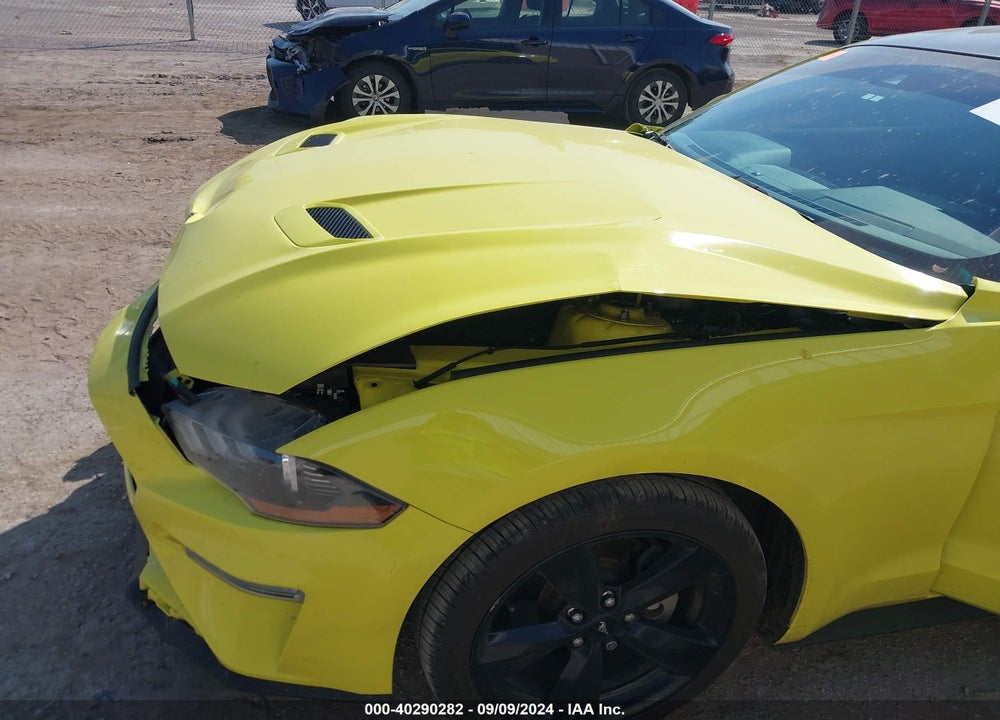 2021 FORD MUSTANG ECOBOOST FASTBACK VIN: 1FA6P8TH5M5110353