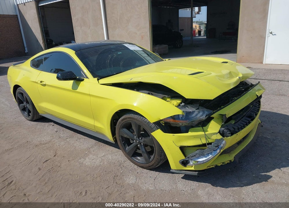 2021 FORD MUSTANG ECOBOOST FASTBACK VIN: 1FA6P8TH5M5110353