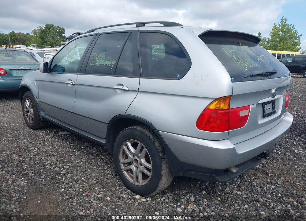 2005 BMW X5 3.0I VIN: 5UXFA13565LY18437