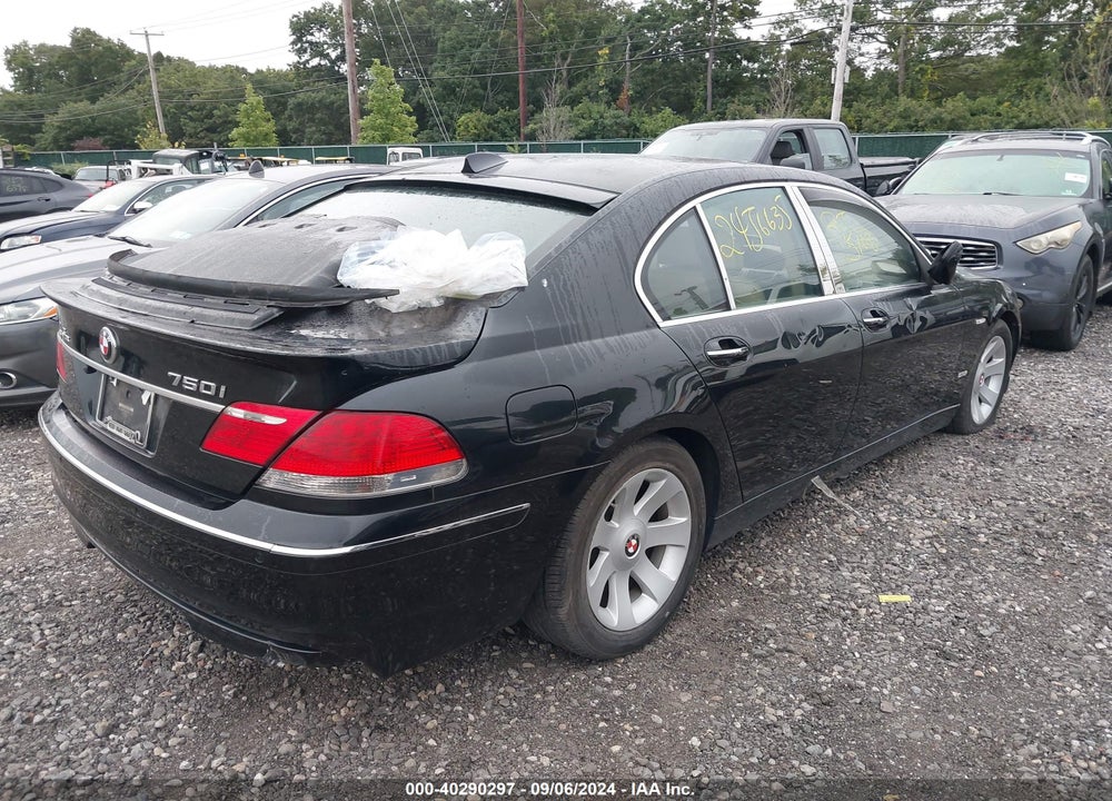 2008 BMW 750I VIN: WBAHL83578DT13631