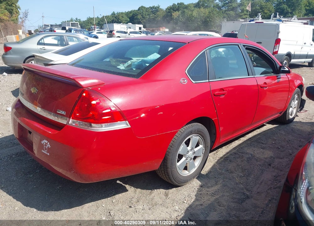 2008 CHEVROLET IMPALA LT VIN: 2G1WT55K689173931