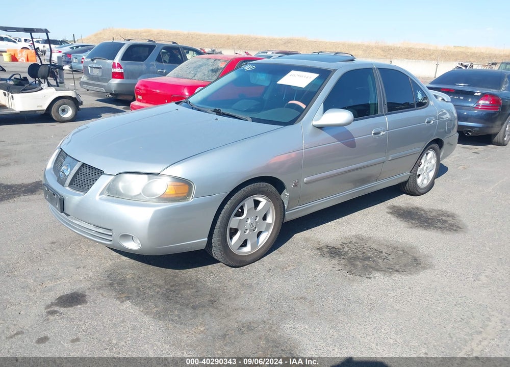 2004 NISSAN SENTRA SE-R VIN: 3N1AB51D44L732933
