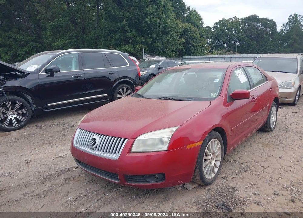 2009 MERCURY MILAN V6 PREMIER VIN: 3MEHM08139R603640