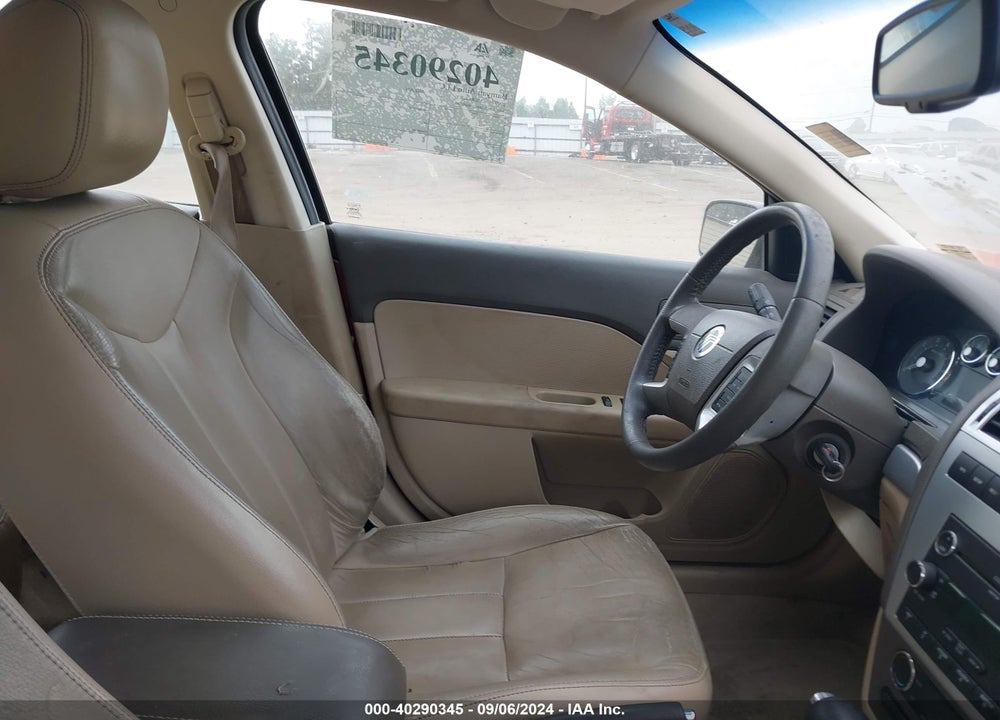 2009 MERCURY MILAN V6 PREMIER VIN: 3MEHM08139R603640