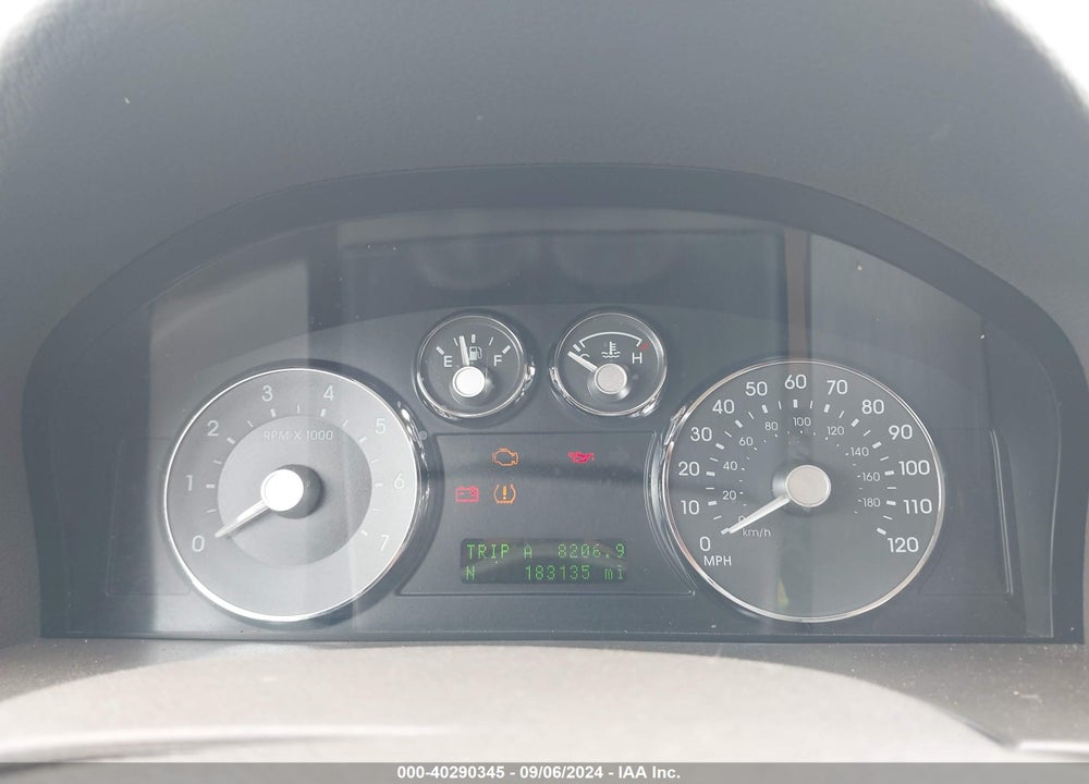 2009 MERCURY MILAN V6 PREMIER VIN: 3MEHM08139R603640