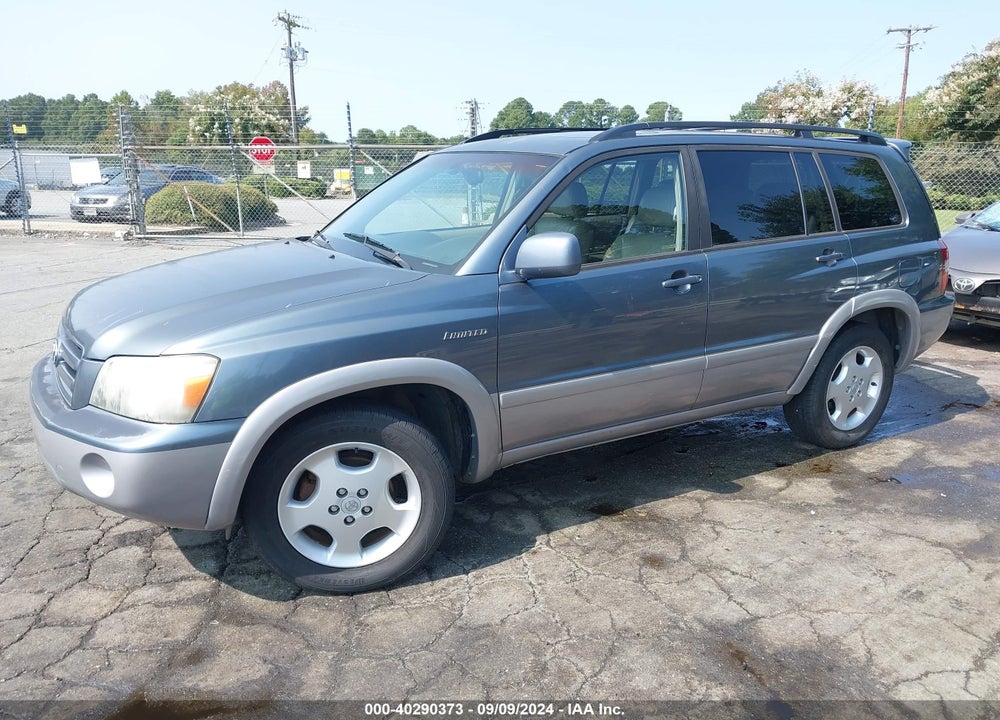 2004 TOYOTA HIGHLANDER LIMITED V6 VIN: JTEEP21A140055725