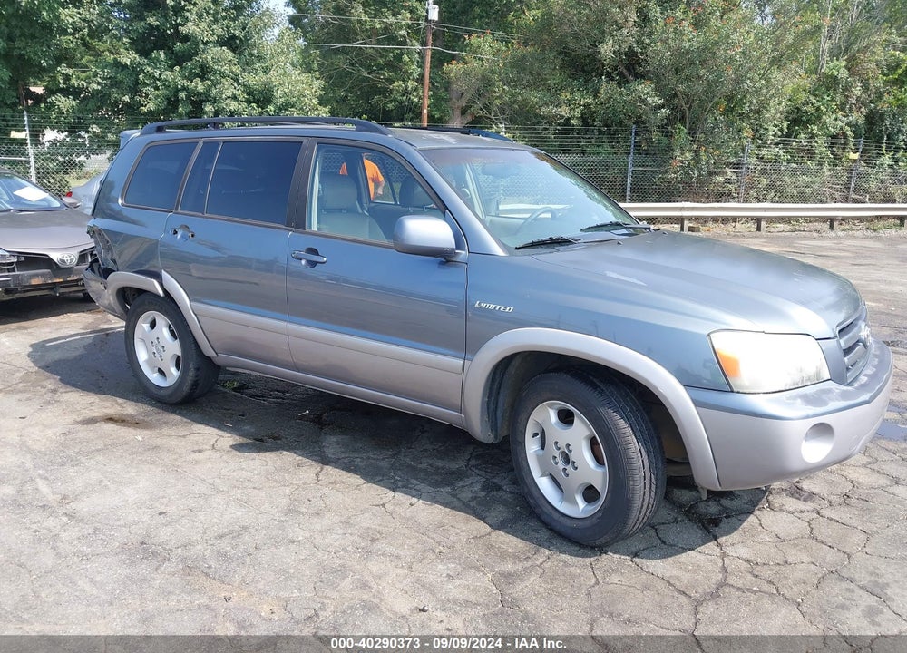 2004 TOYOTA HIGHLANDER LIMITED V6 VIN: JTEEP21A140055725