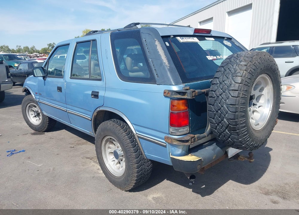 1993 ISUZU RODEO S/LS VIN: 4S2CY58V8P4327482