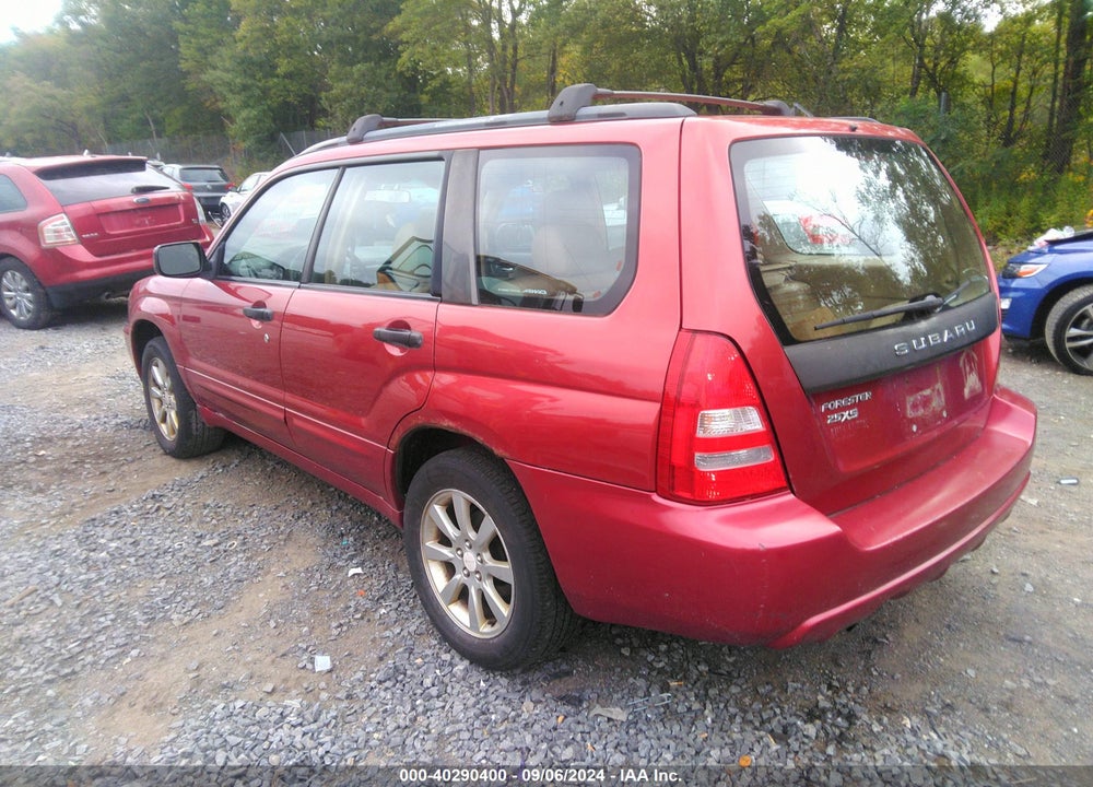 2005 SUBARU FORESTER 2.5XS VIN: JF1SG65685H736543