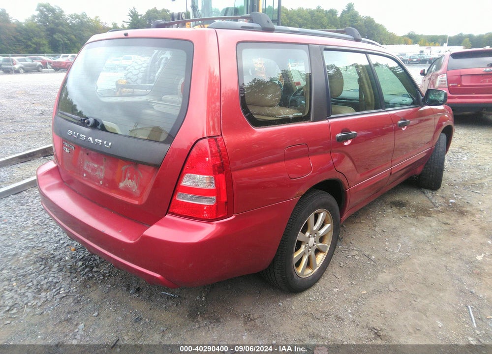 2005 SUBARU FORESTER 2.5XS VIN: JF1SG65685H736543
