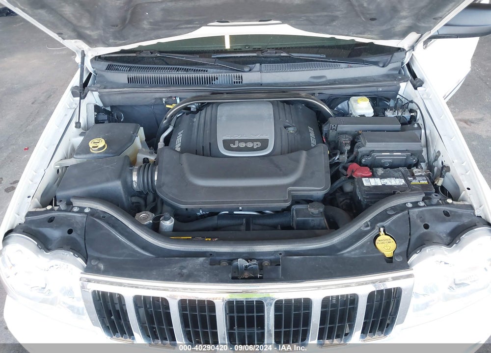2005 JEEP GRAND CHEROKEE LIMITED VIN: 1J8HR58245C616407