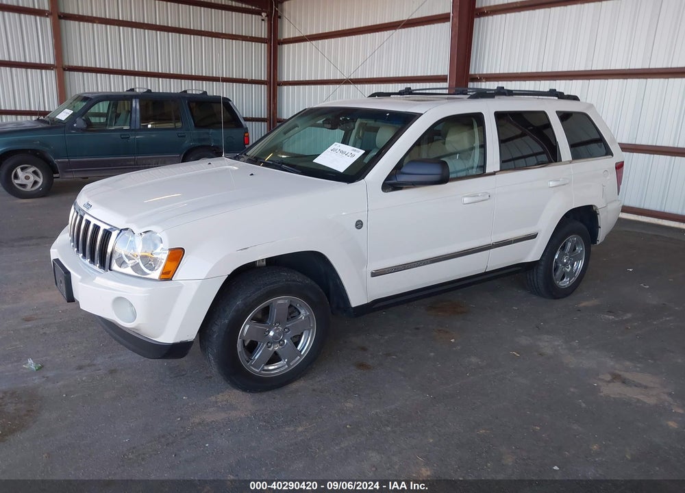 2005 JEEP GRAND CHEROKEE LIMITED VIN: 1J8HR58245C616407