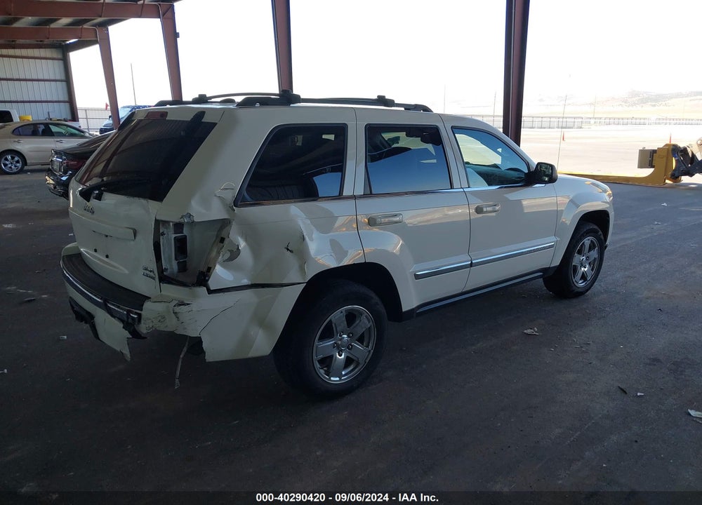 2005 JEEP GRAND CHEROKEE LIMITED VIN: 1J8HR58245C616407