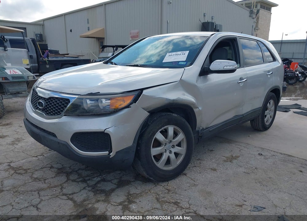 2012 KIA SORENTO LX VIN: 5XYKT3A1XCG234167