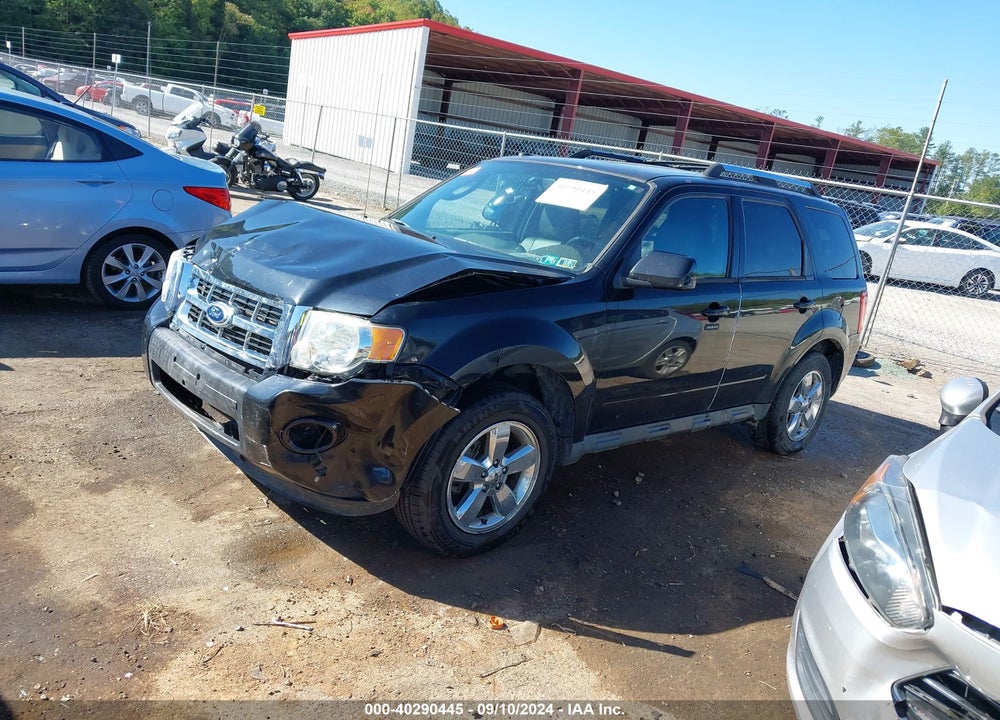 2010 FORD ESCAPE LIMITED VIN: 1FMCU9E7XAKD38308