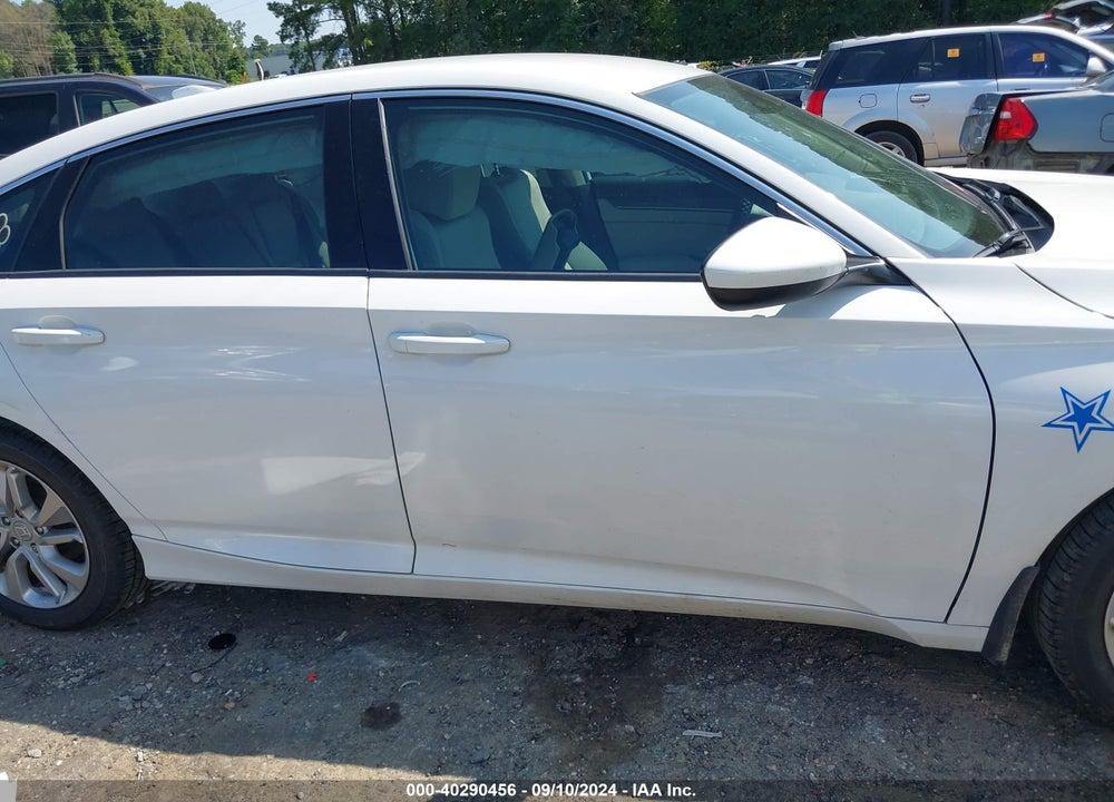 2018 HONDA ACCORD LX VIN: 1HGCV1F1XJA222644
