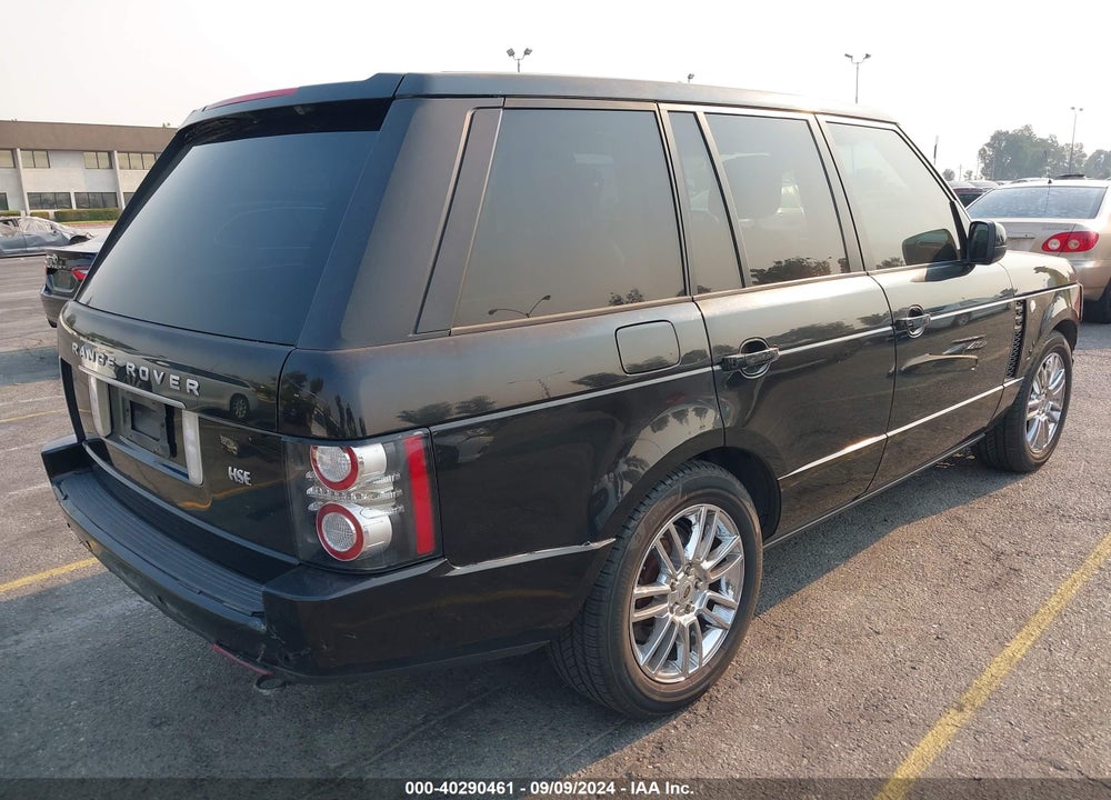 2012 LAND ROVER RANGE ROVER HSE VIN: SALME1D46CA392477